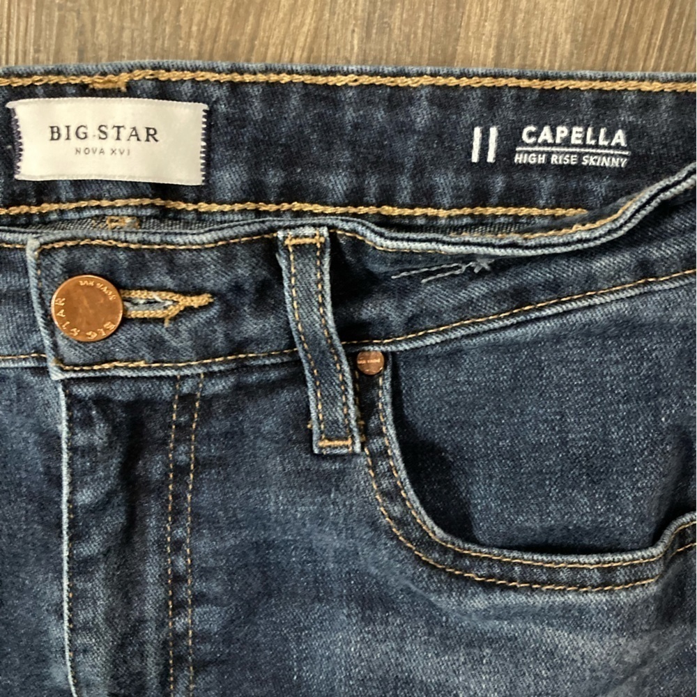 Big Star Capella High Rise Skinny Size 29 Jeans - Picture 2 of 5